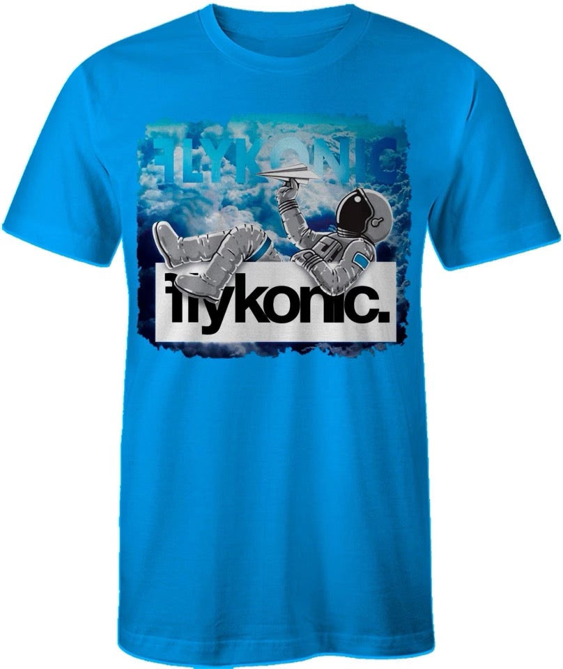 Flykonic Astronaut Clouds Tee