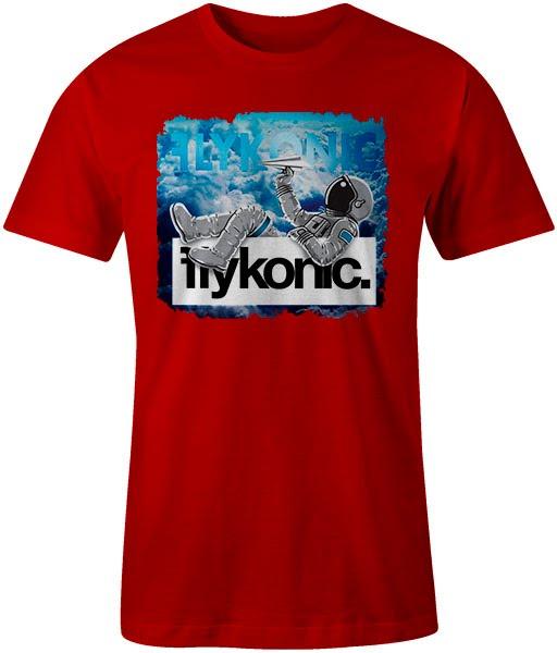 Flykonic Astronaut Clouds Tee