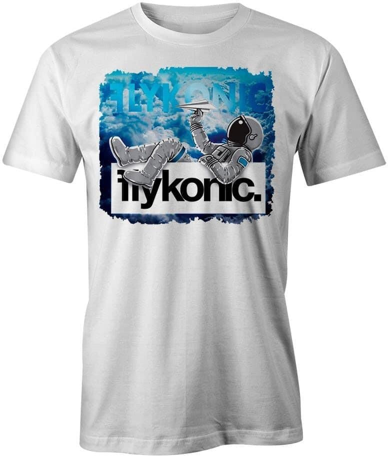 Flykonic Astronaut Clouds Tee