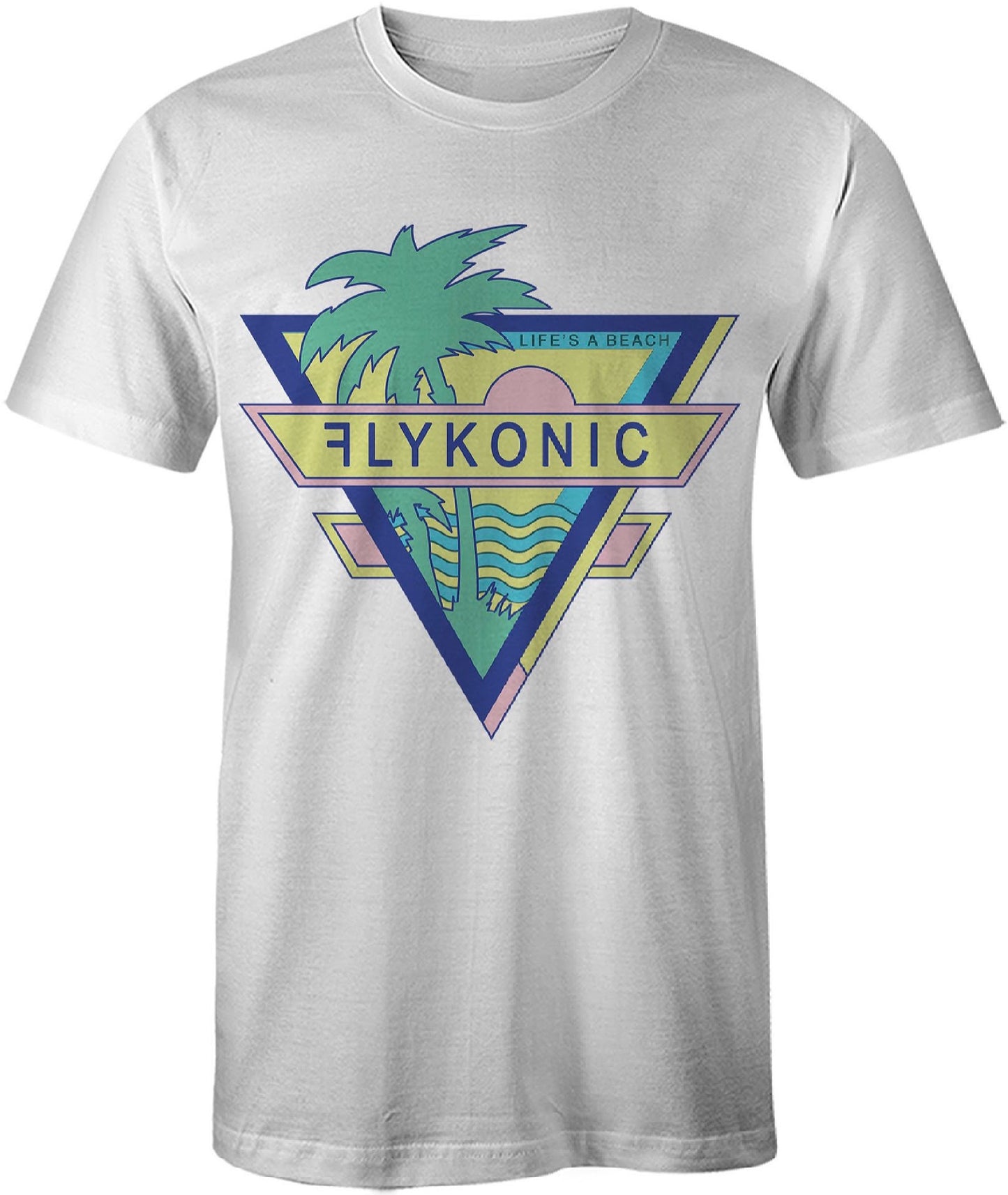 Flykonic Life's a Beach T-Shirt